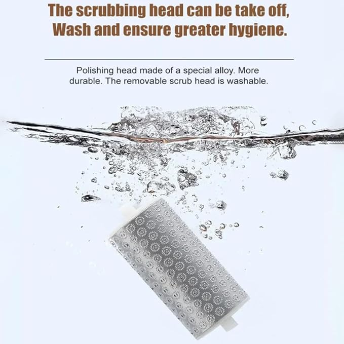 2025 New Electric Callus Remover for Feet, Portable Rechargeable Foot Repair and Grinding Device with Digital Display, Heel Polisher File for Men Women Dry Callus Dead Skin (Black)