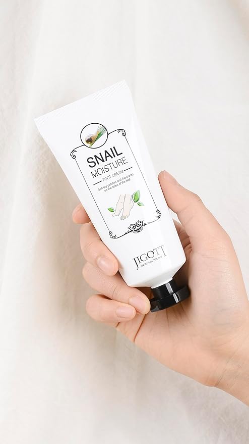 Jigott - Real Moisture Snail Hand & Foot Cream Set 3.4 FL OZ/100ml Each