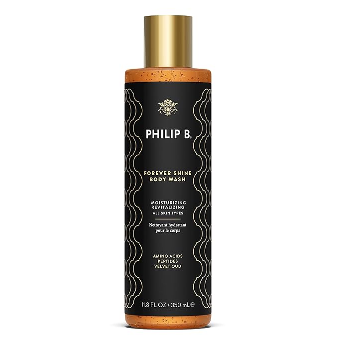 PHILIP B. Forever Shine Luxury Body Wash - Moisturizing and Revitalizing, 11.8 oz (350ml)