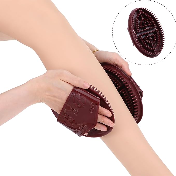 2 Pcs Meridian Massage Brush Full Body SPA Relaxation Massager Brush Acupressure Meridian Scalp Massage Full Body Relaxation Comb Beauty Salon Professional MeridianBrush for Massager Relaxations
