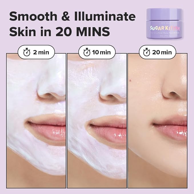 I DEW CARE Korean Wrapping Peel Off Facial Mask Set - Starry Kitten Night | Masks 3ea&Headband Gift Set, Pore Skincare, Glow Skin, Hydrating, Travel Size, Mini Set, Stocking Stuffers, Gifts For Women