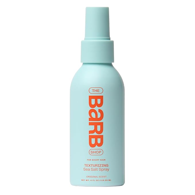 Barb Sea Salt Spray for Hair - Texturizing Beach Wave Spray for Thin and Thick Hair - Soft Matte Finish, Light Hold - Original Scent - 4 oz