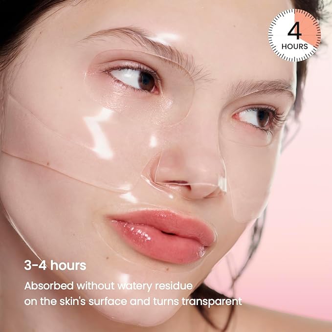 BIODANCE Collagen Duo: Bio Collagen Real Deep Mask & Collagen Peptide Serum Bundle for Glass Skin, Plumping Hydration, Firming, Korean Skincare Set, Christmas gift Pink Duo Stocking Stuffers