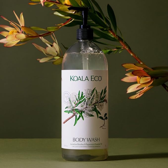 Koala Eco Body Wash - With Australian Rosalina & Peppermint Essential Oil - 34oz