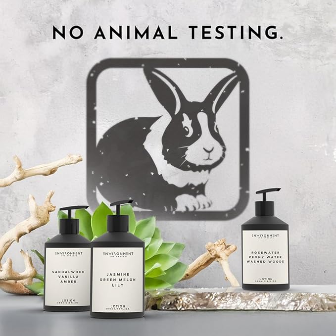 ENVIRONMENT Inspired by 5-Star Resort 1HT, 300ml Luxury Scented Lotion (Santal | Musk) Bathroom Luxury, Men & Women High-End Body Lotion, Hand Cream, Dry Skin Treatment