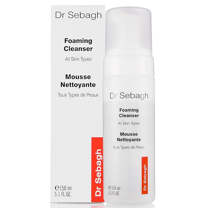 Dr Sebagh 2-in-1 Toner & Cleanser (5.1 fl oz) - Gentle Face Wash - Deep Pore Cleanser & Makeup Remover - Foam Cleanser for Oily Skin - Award-Winning