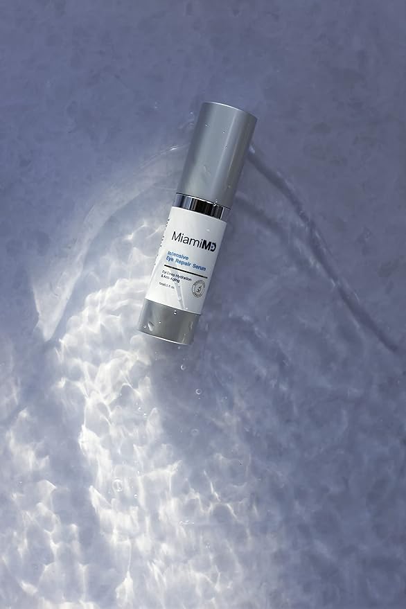 MiamiMD Eye Serum (15ml) Under Eye Treatment for Dark Circles & Crow's Feet - Serum for All Skin Type - Anti-Aging Cream - Reduces Puffiness - For Day & Night Time Use