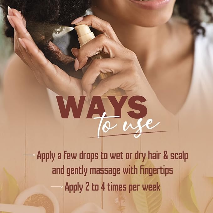 Biotin Boost Oil - Hair Oil for Dry Damaged Hair. Strengthens weak limp hair!