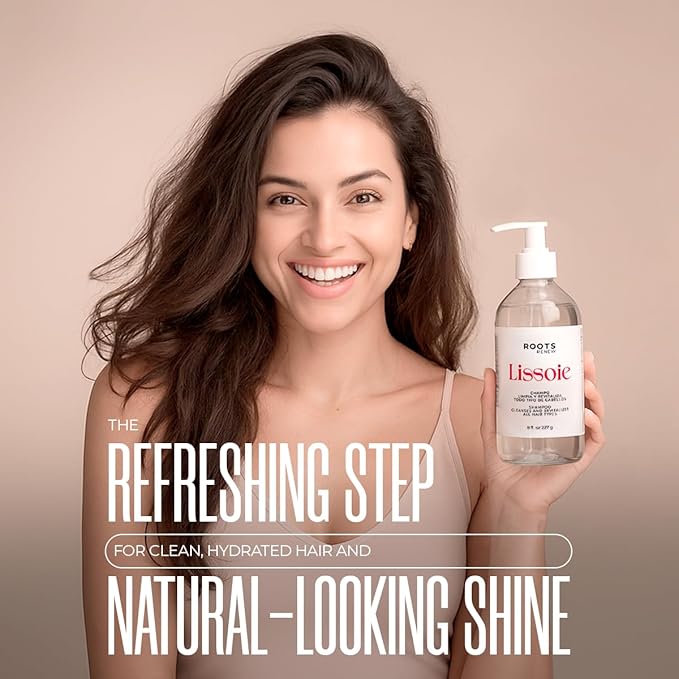 Revitalizing Shampoo, 8 fl oz – Aloe Vera & Glycerin – Gentle Daily Cleanse, Frizz-Controlled Softness & Shine – Peppermint Freshness – Paraben-Free – Made in USA