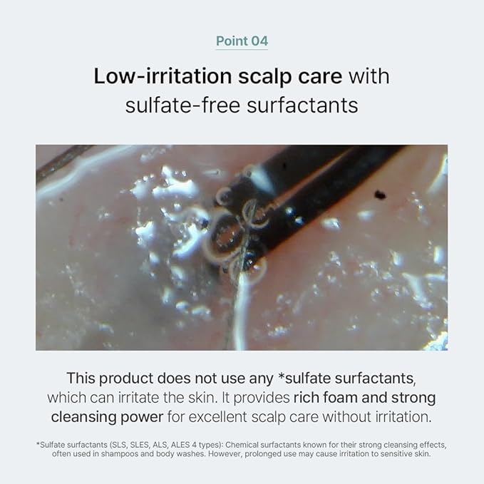 GROWUS Sea Salt Therapy Shampoo, Clarifying Shampoo - Removes Product Buildup, dirt and oil, 16.9 fl.oz, Free from Paraben, Sulfate