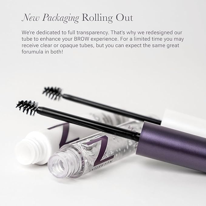 NULASTIN Shape Altering Eyebrow Serum - Brow Serum to Shape & Define - Improves the Appearance of Sparse Eyebrows for a Fuller Look - Enriched with Hair-Strengthening Ingredients (2 Count)