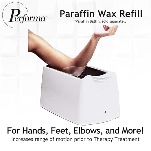 Performa 44014 Paraffin Wax Refill Wintergreen Scented Blocks, 6 Lbs, 1 Lb Blocks, Paraffin Bath Wax, Pack of 6