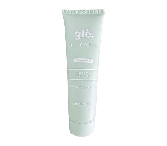 Gle Face Cleanser for Sensitive Skin Purifying Foaming Gel pH Balancing Daily Sensitive Skin Face Wash, Hyaluronic Acid, Oil Free and Soap Free Non Comedogenic | 4.9 fl oz