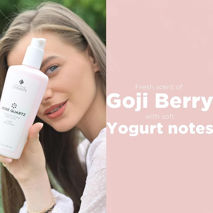 Rose Quartz Body Lotion with CoQ10, Kelp Extract and Hydrating Antioxidants, 8.5 fl. oz.