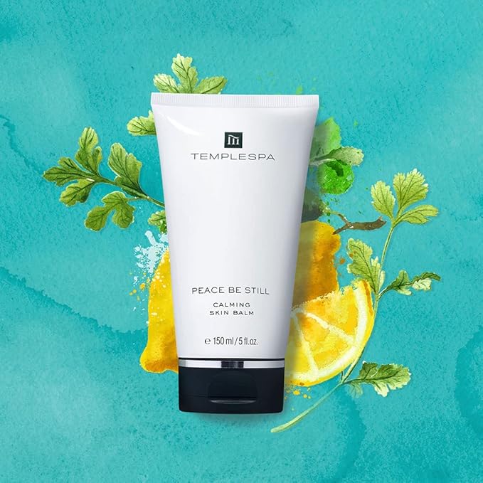 TEMPLESPA | Peace BE Still | Calming Daily Skin Lotion, All Skin Types. Soothing, Moisturizing and Softening Body Moisturiser. Natural Ingredients, Cruelty-Free, Vegan 5 fl.oz.