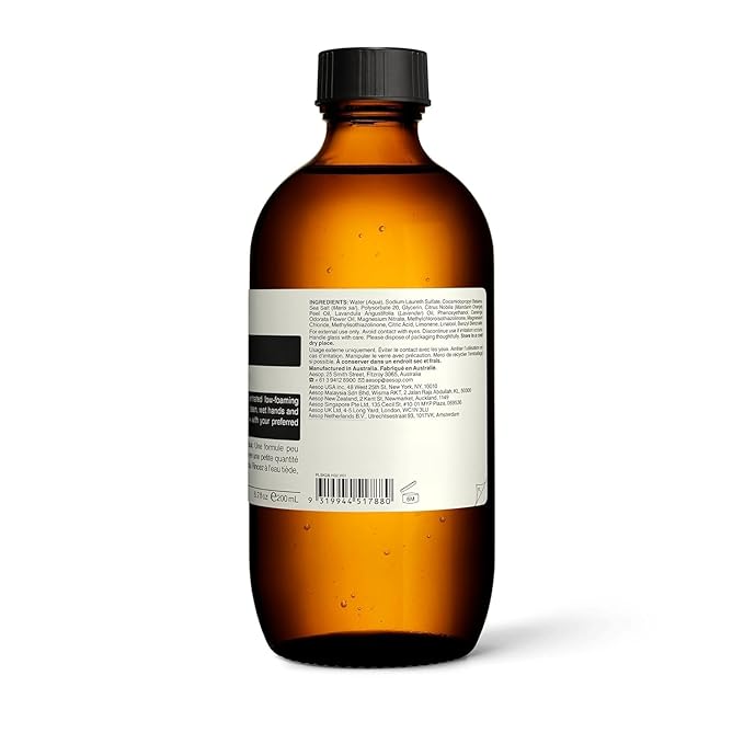 Aesop Amazing Face Cleanser | Non Drying, Concentrated Low Foaming Daily Cleanser | Cleanse Skin of Oil and Grime Without Disturbing Natural Balance | 6.7 oz / 200 mL