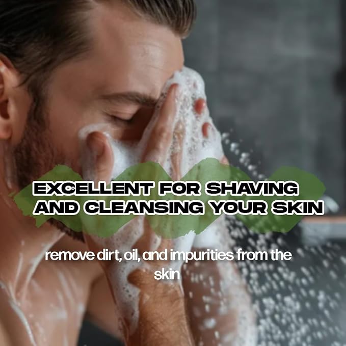 Raw African Black Soap 1lb Bar, for Dry Skin and Skin Conditions, Pure & Natural Ingredients, Imported From Ghana Handcraft Cleanser for Face, Body, and Hair, Vegan & Gentle Skin Care Bar