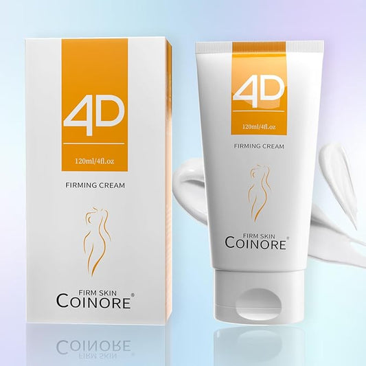 B Flat Belly Firming Cream - Fast Absorbing Moisturizer Firming, Tightening Cream for Belly, Thigh & Buttocks for Women & Men, 4.0 Fl Oz