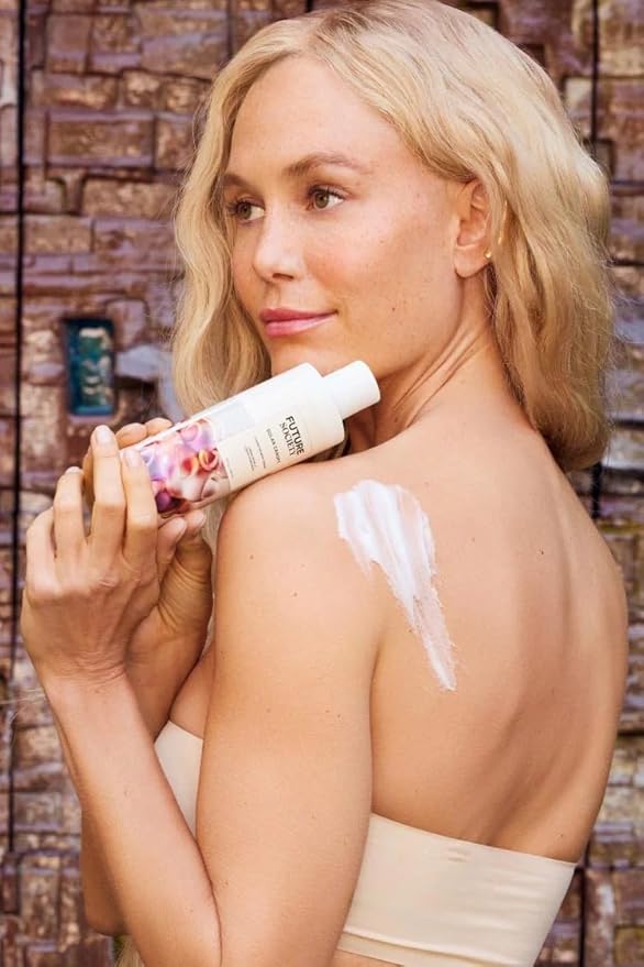 Future Society Solar Canopy Body Lotion - Luxury Fruity Floral Scented Body Cream with Notes of Bergamot, Sugar & Vetiver - Moisturizes & Replenishes Dry Skin - Hydrating & Perfumed Lotion - 8oz