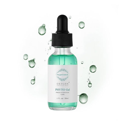 OxygenCeuticals Phyto Gel – Brightening & Soothing Gel Serum with Niacinamide, Sodium Hyaluronate, Centella & Mulberry Root Extracts, Functional Radiance Suitable for Sensitive Skin. 1 fl.oz (30ml)