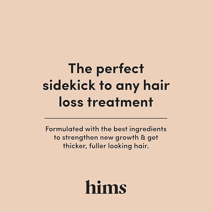 hims Max Volume Shampoo, 2 Pack - Volumizing Natural Shampoo for Men with Biotin - Adds Volume, Shine & Bounce - Citrus Spice - 2 x 6.4 fl oz