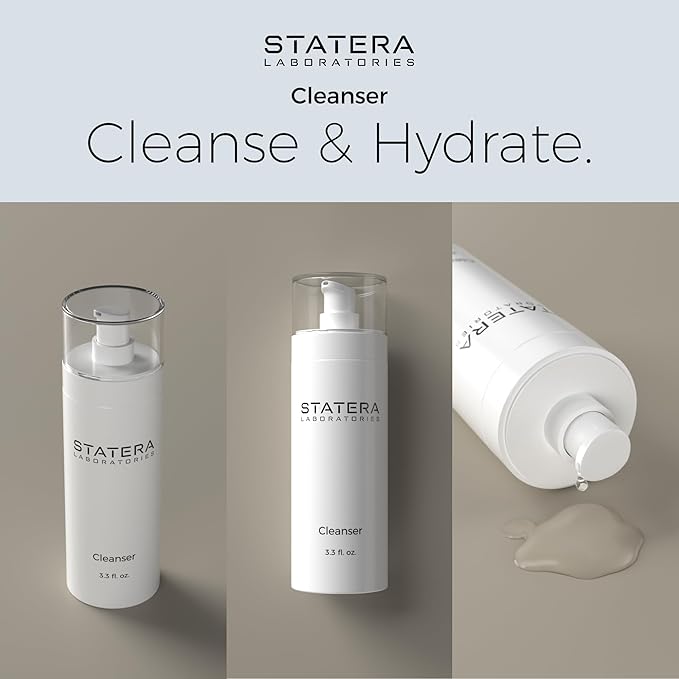 Cleanser - Bioactive Formula, Oil-Free, Sulfate-Free, Water-Based Facial Cleanser Treatment Designed to Purify and Hydrate the Skin (3.3 fl. oz.)