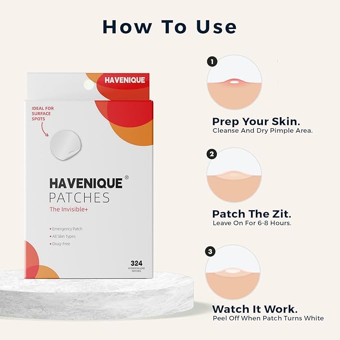 Pimple Patches for a Face Pack of 324, Acne Patches Hydrocolloid Patches for Covering Zits and Blemishes for Skin Care Spot Day and Night with Salicylic Acid, Tea Tree Oil 9 Star Patches