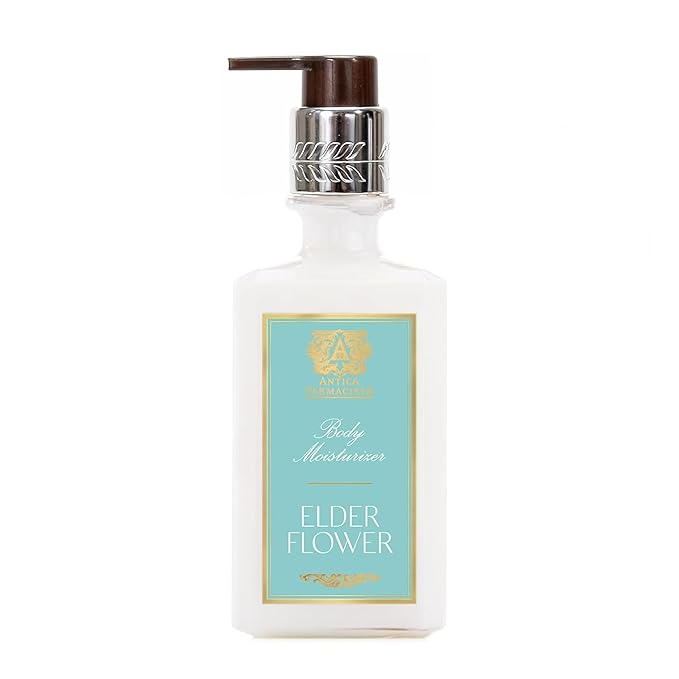 Antica Farmacista Body Moisturizer - Scented Moisturizing Lotion with Aloe Vera, Green Tea & Sweet Almond Oil - Luxury Gift for Any Occasion - Elderflower, 10 fl oz