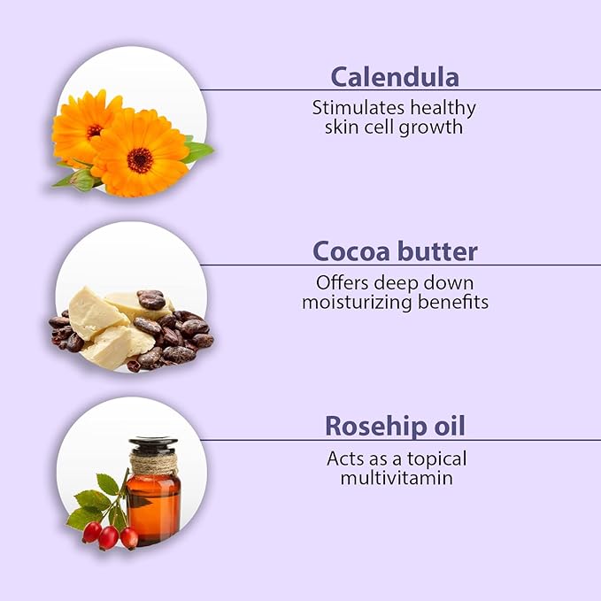 All Good Hand & Body Lotion - Moisturizing Organic Lotion for Dry Skin - Lavender Oil, Cocoa Butter, Rosehip Oil, Arnica, Vitamin E - Non-Greasy Body Butter, 6 fl oz (Lavender)