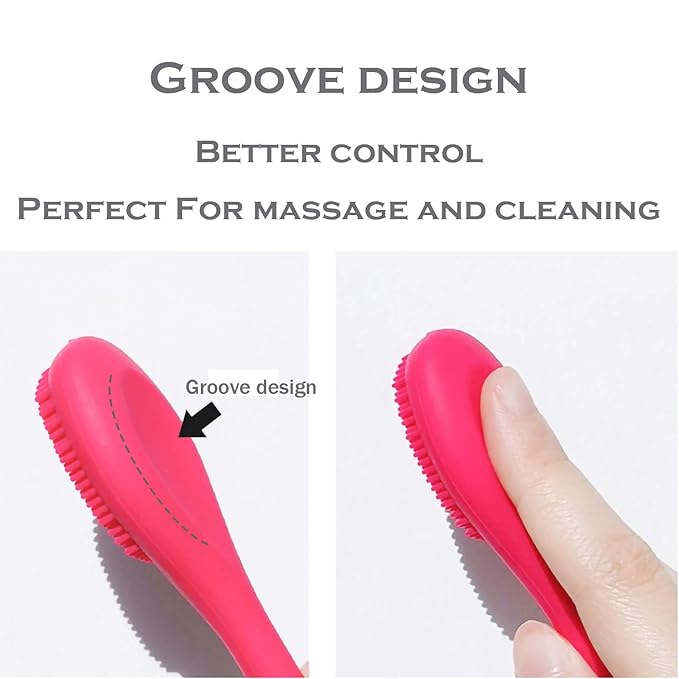 Silicone Facial Cleansing Brush Pores Cleaner,Remove Blackhead,Remove Acne,Face Massager,Applicator,Spatula,Mud Mask,DIY,Cream,Face Washing Clean,Body Lotion