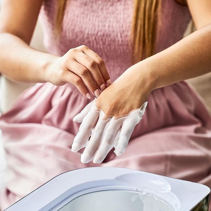 6lb Peppermint Scented Paraffin Wax for Hand and Feet, Use with any Paraffin Wax Machine for Hand and Feet