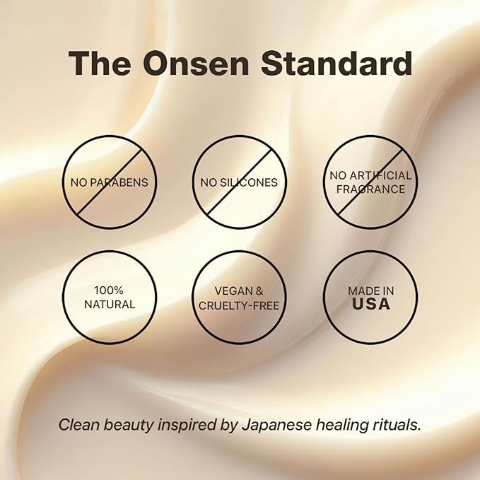 Onsen Nail & Cuticle Cream Treatment w/Japanese Tsubaki, Jojoba & Lavender Oil, Shea Butter – Strengthens Nails, Softens Cuticles - Daily Repair Care (2 Count/30 ml)