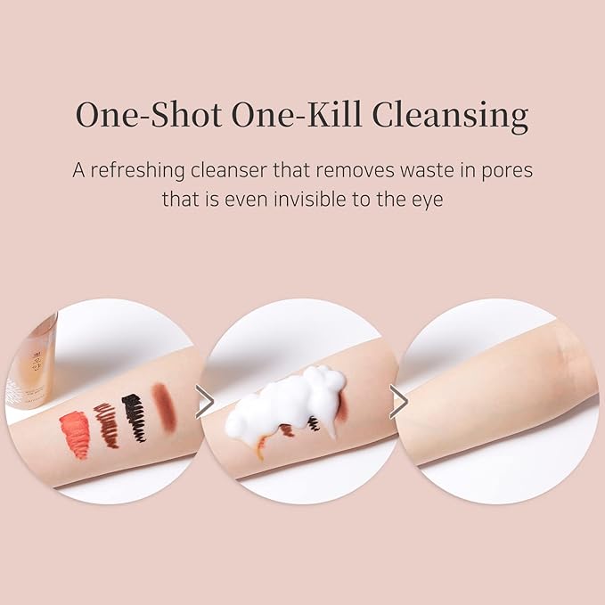 ETUDE PPOYAN Cleansing Foam, Grain Fermentation Complex Rice + Barley + Soybean, Face Wash for Sensitive Skin, Gentle & Nourishing Formula, Microbubble Foam, Korean Skin Care, Beauty (5.07 Fl Oz)