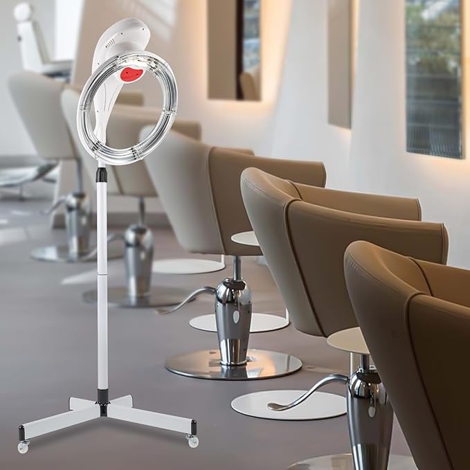 Professional Stand Hair Dryer,Orbiting Rotating Hair Processor Permed Colored Hair for Scalp Care Perfect for Salon,Spa,and Home Hair Care (Style 10)