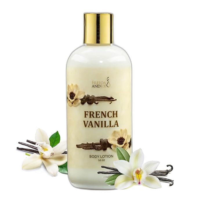 Home Spa Gift Fragrance Body Lotion Luxury Firming Scented 10oz Deep Moisturizing Fragrance Body Lotion for Women (French Vanilla)