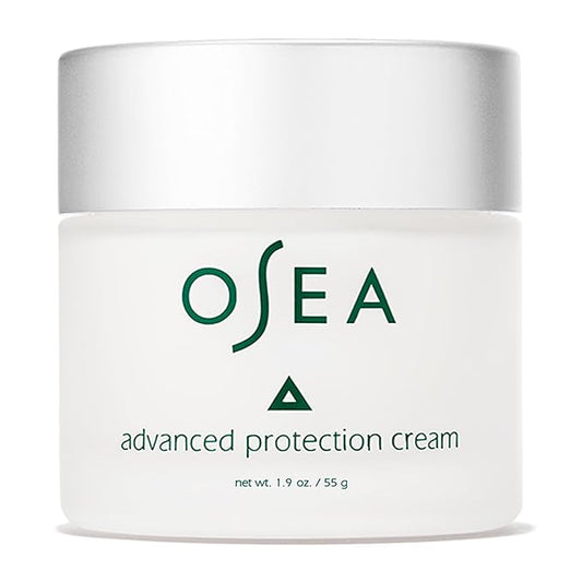 OSEA Advanced Protection Face Cream 1oz - Hydrating Face Moisturizer - Clean Beauty with Naturally Derived Bio-Retinol - Vegan & Cruelty-Free - Face Cream for Dry Skin - Seaweed Skincare