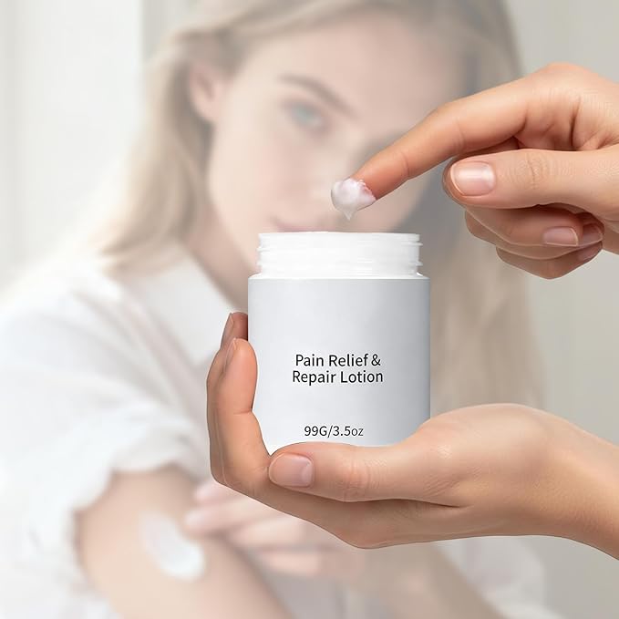 Mira Relief & Repair Lotion, Use natural plant ingredients, Magnesium & Arnica Herbal Cream, Fast Absorbing, Non-Greasy Formula, Natural Botanical Blend, Daily nourishment for health