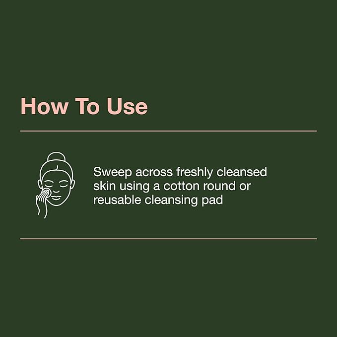 Botanics All Bright Glow Toner for Face - Enriched with Hibiscus AHA Exfoliant & Soap Bark - Non-Drying & Brightening - Vegan and Cruelty-Free Face Toner for Women & Men (8.4 Fl Oz)