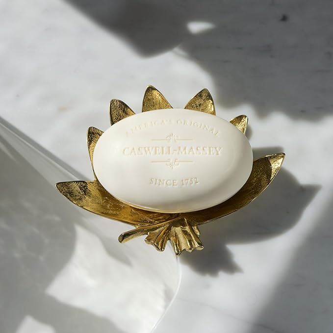 Caswell-Massey Almond Natural Bar Soap for Men & Women, Moisturizing Body Soap Bar for All Skin Types, Made with Essential Oils & Plant-Based Formula for Soft Skin, Made in USA, 5.8 oz