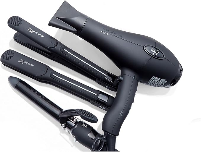Ion Magnesium Flat Iron 1¼ inch, Heats to 450 °F for Fast, Sleek Styling