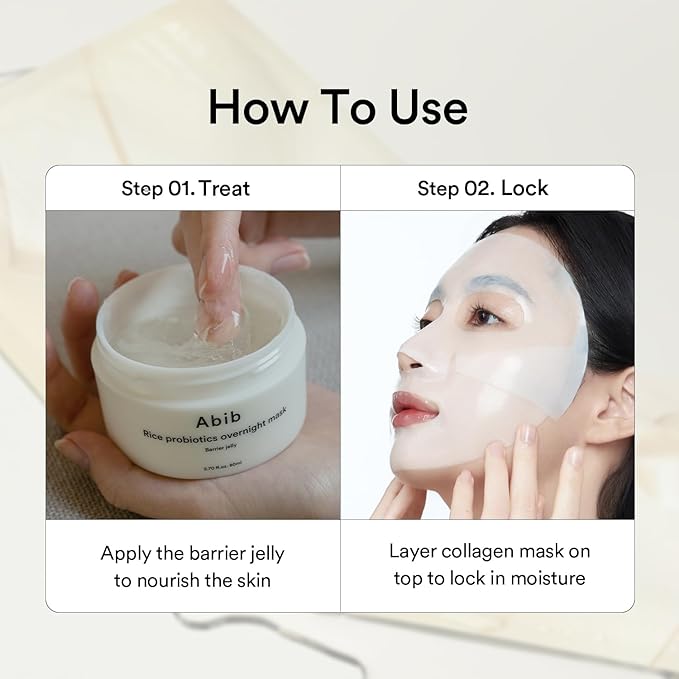 Abib Collagen Gel Mask Jericho Rose Jelly 10 Sheets (Nourishing) I Korean Vegan Collagen, Cooling Nourishing Hyaluronic Acid Hydrogel Face Mask Skin Care