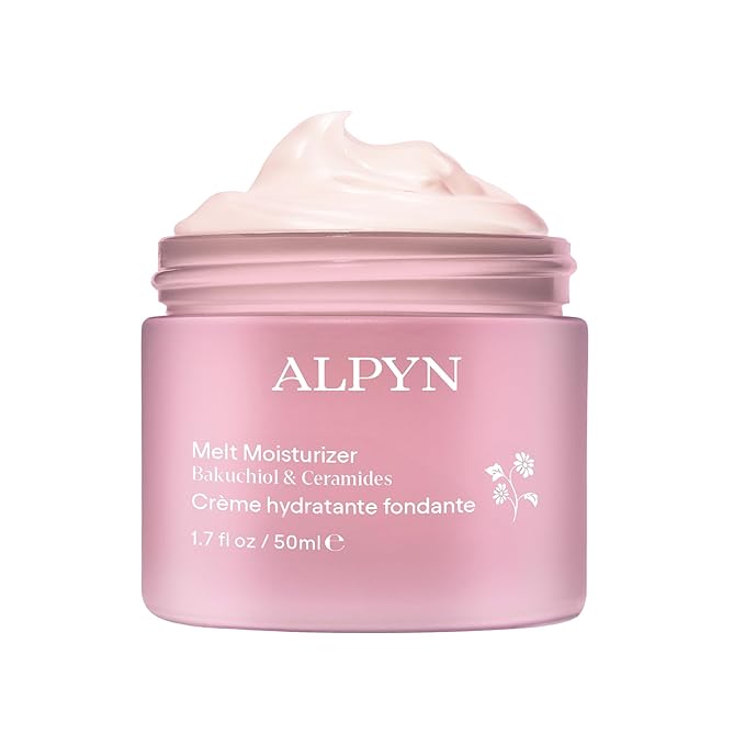 ALPYN Melt Moisturizer | Weightless Brightening and Plumping Hydration with a Velvety, Makeup-Ready Finish | 1.7 oz / 50 ml
