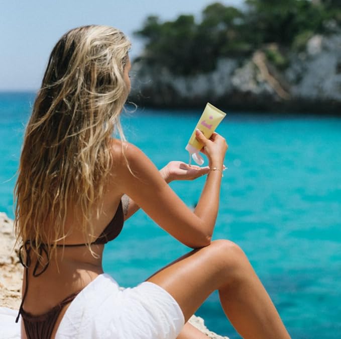 Bask Suncare SPF 50 Sheer Moisturizing Sunscreen Lotion - Broad Spectrum UVA/UVB Protection, Dermatologist Recommended, Hydrating, Lightweight & Non-Greasy, No White Cast, Travel Size, 3.4 fl oz