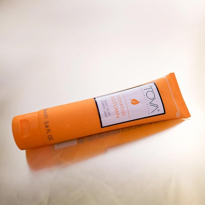 Tova Signature Autumn Body Velvet Lotion – Nourishing Botanical Body Cream for Women – Floral Amber Scent – USA-Made & Cruelty-Free – 3.4 fl oz