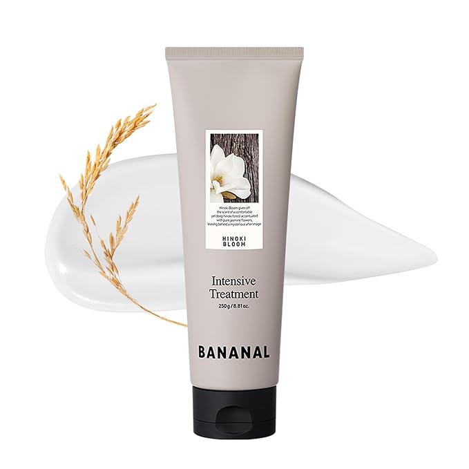 Intensive Hair Treatment – Rice Protein Repair Formula for Smoother, Stronger Hair – Moisturizing & Strengthening Korean Conditioner Mask – Sulfate & Paraben-Free – Hinoki Bloom, 8.81 fl oz