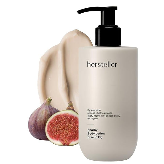 Hersteller Nearby Dive in Fig Vegan Body Lotion 10.1 fl oz - Zero-Irritation Eco-Ceramide Formula with 100% Recyclable Packaging, Non-Sticky Moisturizing