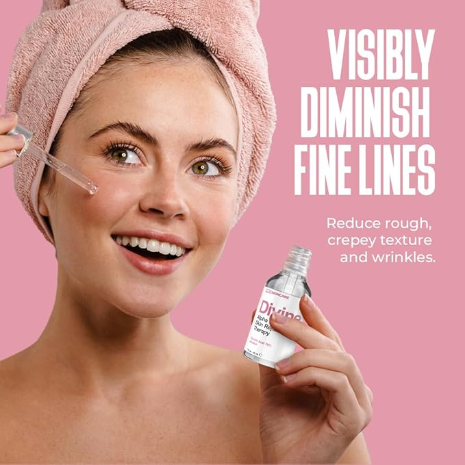 Glycolic Acid Peel 70% Professional Chemical Peel for Face at Home - Intense Alpha Hydroxy Acid Skin Peel For Acne Scars, Collagen Boost, Wrinkles, Fine Lines - Liquid Exfoliant for Face Peel Mask