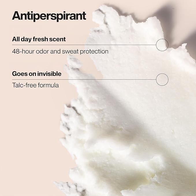 Suave Men’s Body Wash, Refresh + Invisible Solid Ocean Charge Antiperspirant Deodorant Stick, 48H Sweat & Odor Protection (2 Piece Set)