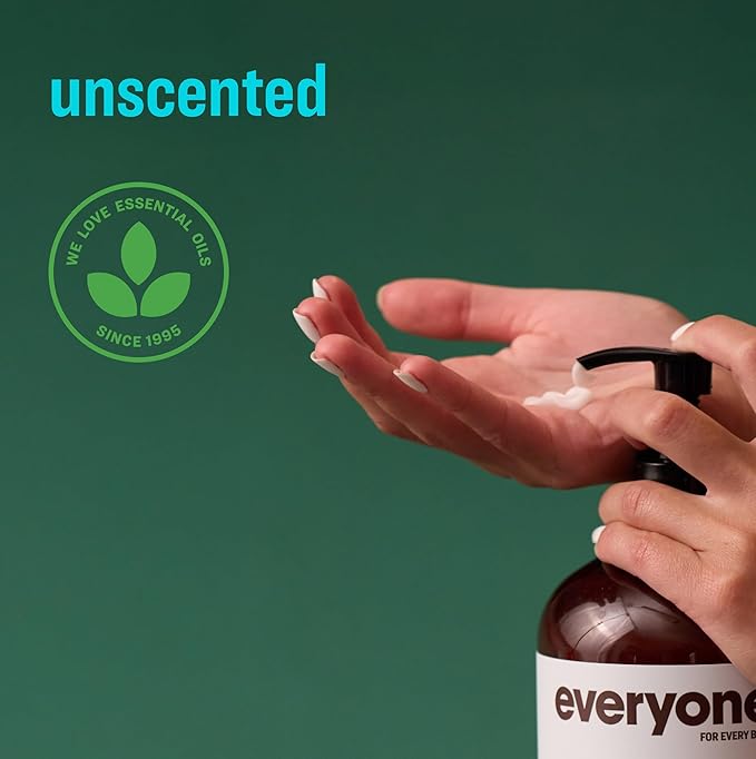 Everyone 2-in-1 Lotion for Hands/Body, 32 ounce (Pack of 2) Unscented made for Men and Women