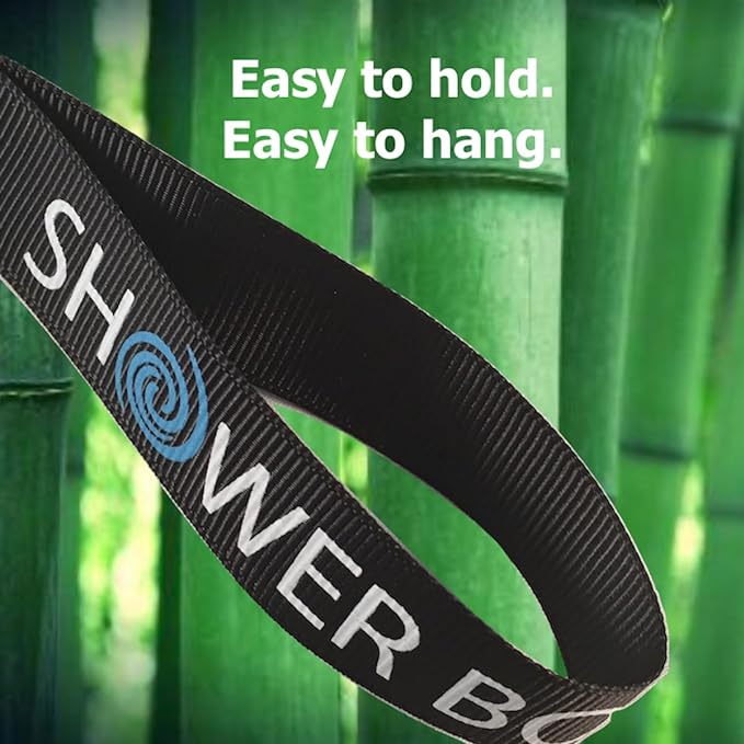 SHOWER BOUQUET Loofah-Charcoal Back-Scrubber Color-2-Pack // Long-Handle-Loofa-Lufa Bath-Sponge Brush/Extra Large Soft Mesh for Men & Women - Exfoliate with Full Pure Cleanse in Bathing Accessories